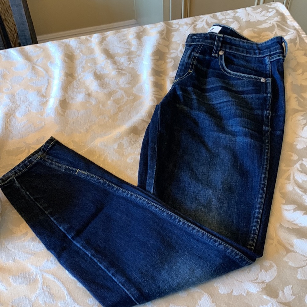AMO dark blue jeans. Excellent condition.